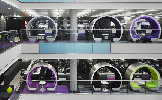 Новая штаб-квартира BBC (9 фото)