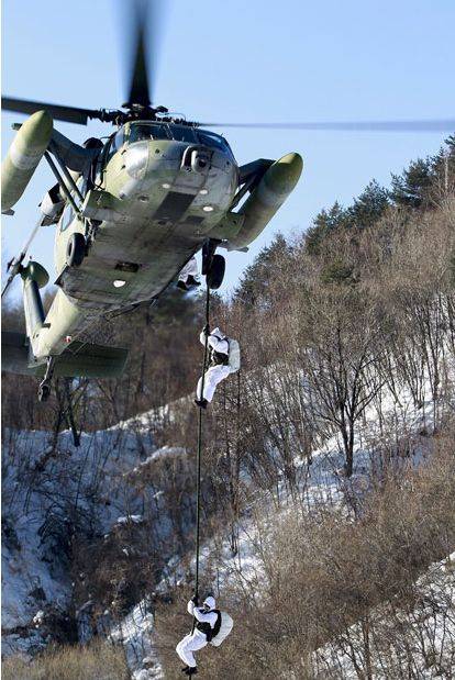 Тренировка южнокорейских солдат (18 фото)