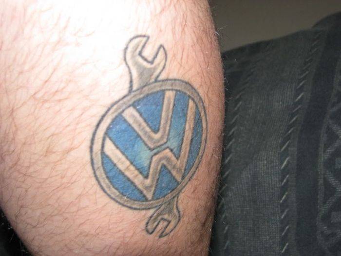 Фанаты автомобиля Volkswagen (23 фото)