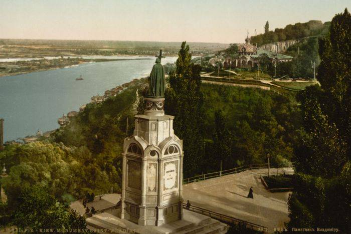 Фотографии старого Киева и сейчас (22 фото)