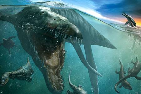 10 ужасных доисторических морских монстров (10 картинок)
