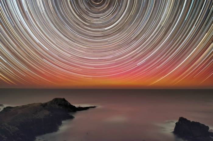 Северное сияние Красная Аврора или небо в красном (13 фото)