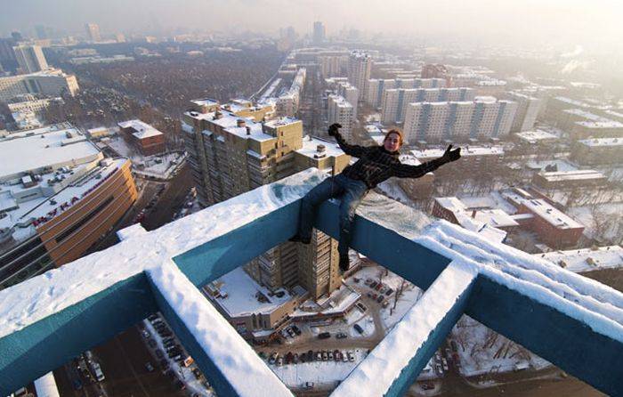 Городской альпинист - Макс Полатов (15 фото)