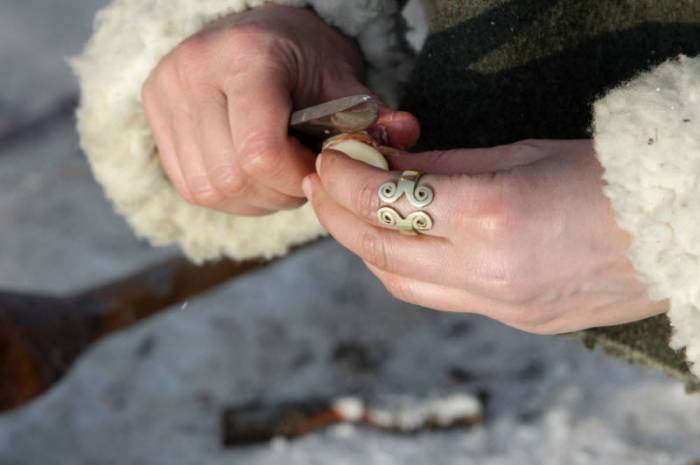 Студенты из Эстонии прожили неделю, как викинги (12 фото)