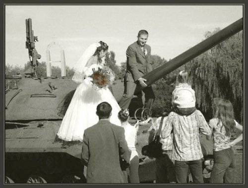 Позитивные свадебные фотки (59 фото)
