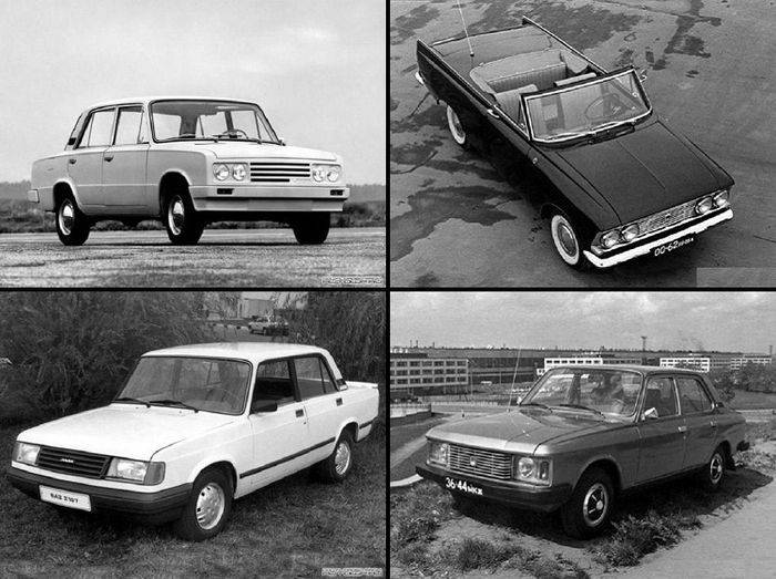 Советские автомобили, которые так и не появились на свет (26 фото)