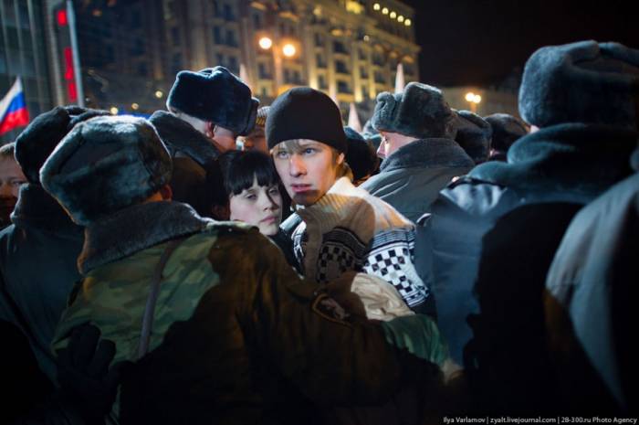 Путинг на Манежной площади (22 фото)