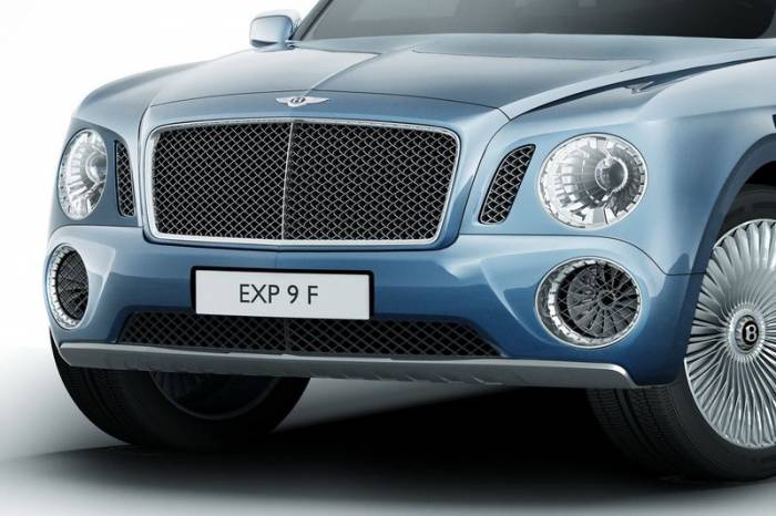 Компания Bentley показала свой новый внедорожник EXP 9 F (30 фото)