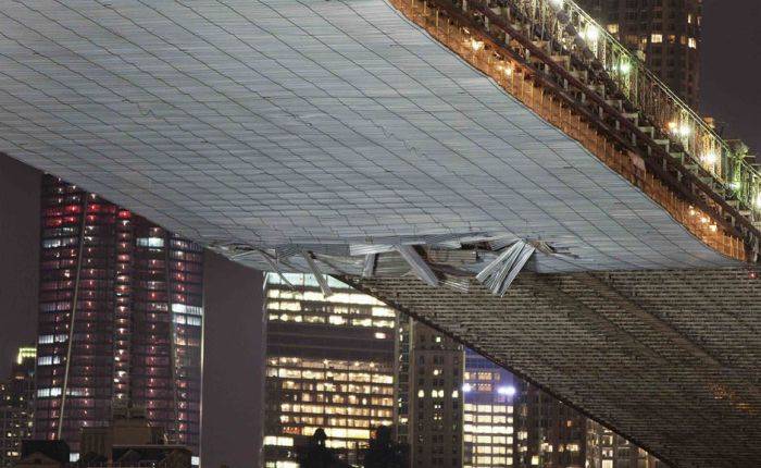 Происшествие с Бруклинским мостом (7 фото)