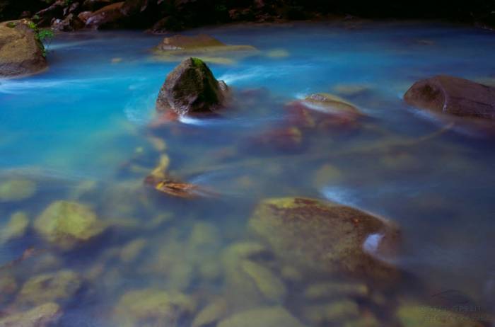 Селеста - река с бирюзовой водой (10 фото)