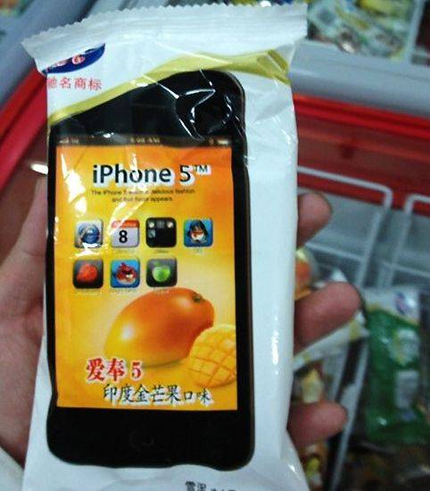 Китайский iPhone 5 уже в продаже (4 фото)