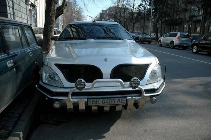 Самодельный украинский лимузин (7 фото)