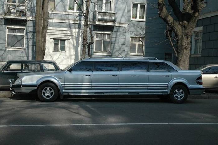 Самодельный украинский лимузин (7 фото)