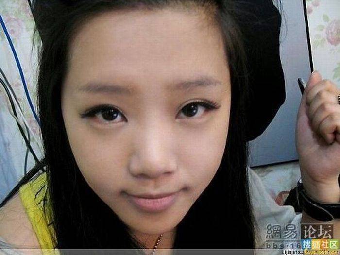 Чудеса китайского макияжа (13 фото)