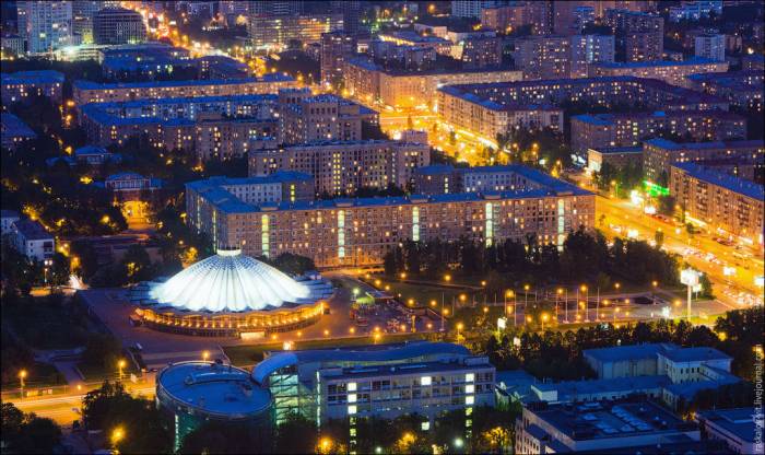 Фото с высоты ГЗ МГУ, Moscow State University (25 фото)