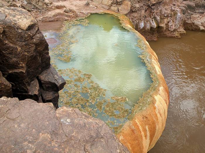Бассейн с мышьяком в Гранд Каньоне (8 фото)