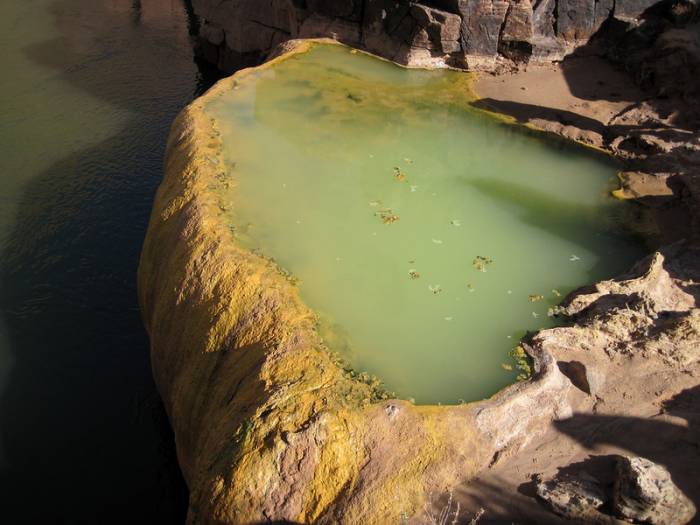 Бассейн с мышьяком в Гранд Каньоне (8 фото)