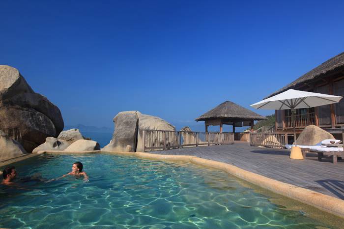 Тропический рай в отеле Six Senses Ninh Van Bay во Вьетнаме (16 фото)