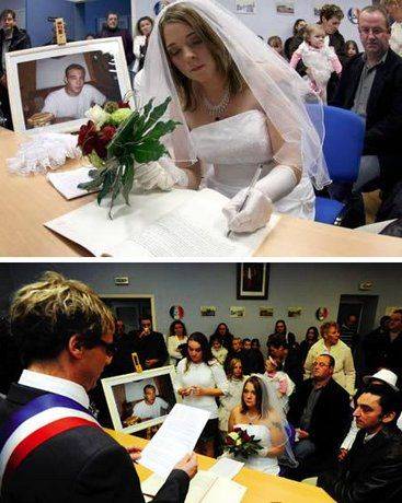 Самые бредовые браки в мире (9 фото)
