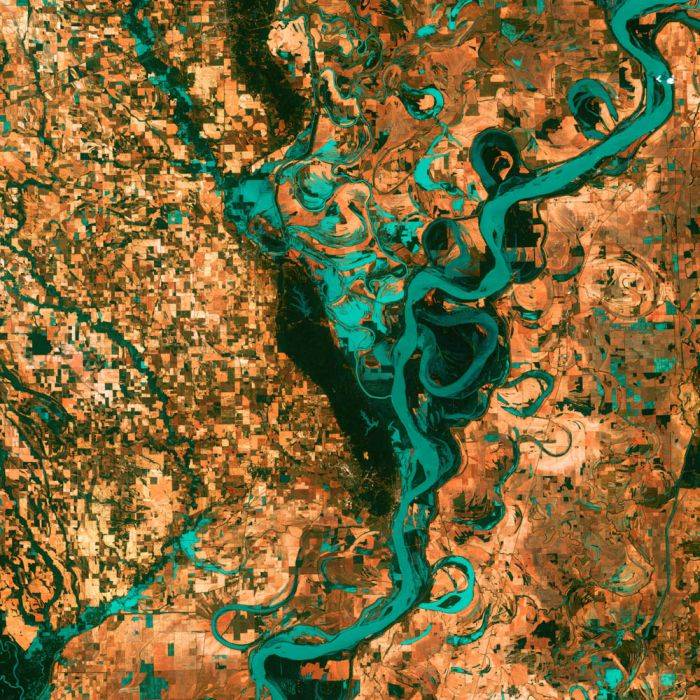 Интересные фотографии Земли из космоса (21 фото)