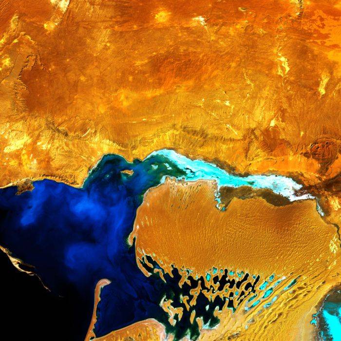 Интересные фотографии Земли из космоса (21 фото)