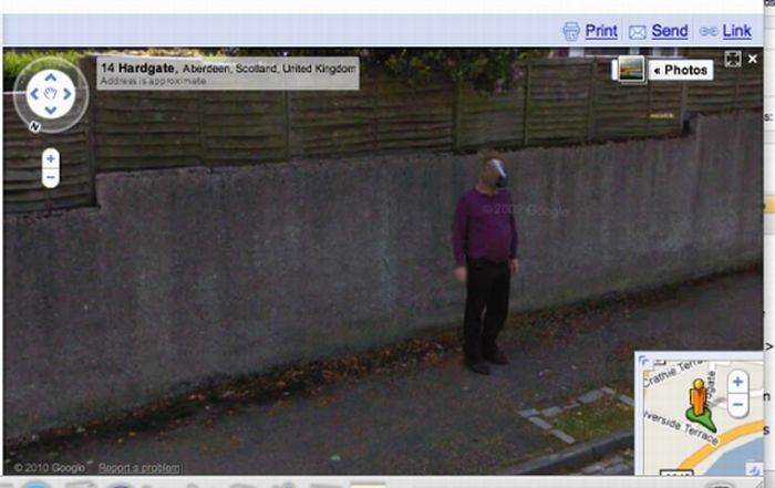 Приколы на Google Street View (10 фото)