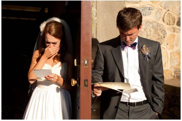 Реакция мужчины и женщины на любовное письмо (3 фото)