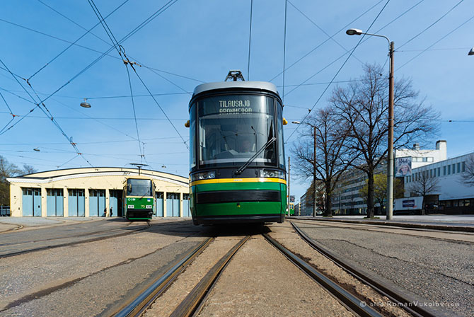 Как устроены трамваи в Хельсинки (24 фото)