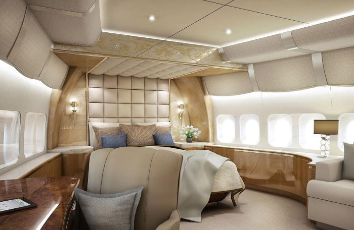 Сверхроскошный Boeing 747 за 600 миллионов долларов (13 фото) Сверхроскошный Boeing 747 за 600 миллионов долларов (13 фото)