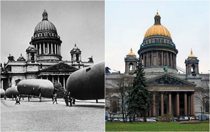 Российские города сразу после окончания войны и спустя 70 лет (41 фото) Российские города сразу после окончания войны и спустя 70 лет (41 фото)