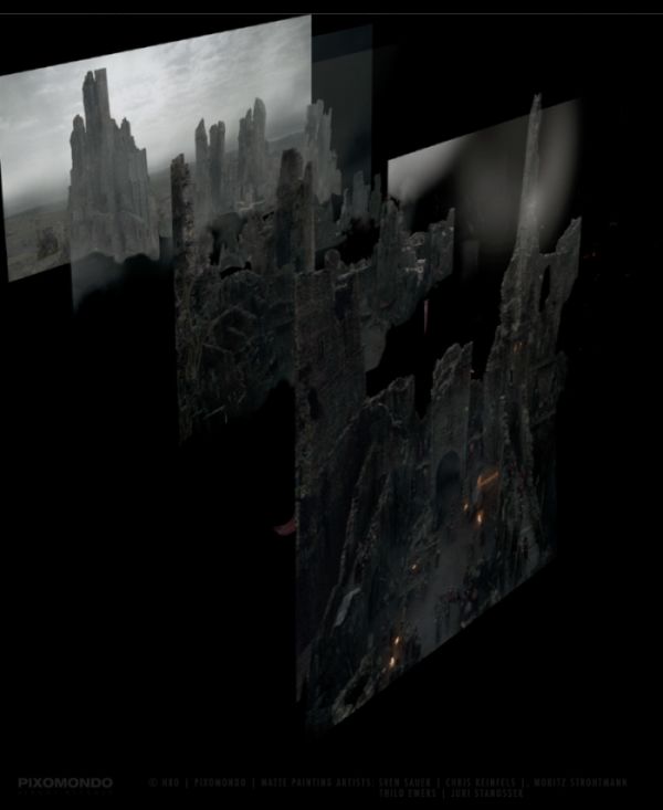Визуальные эффекты сериала «Игра престолов» (10 фото)
