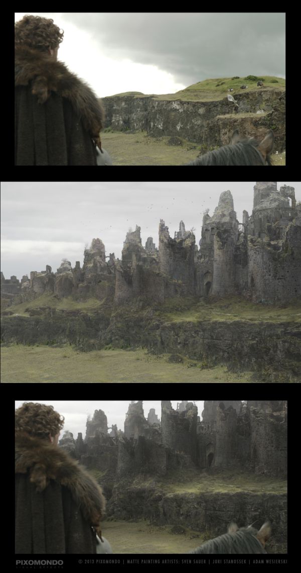 Визуальные эффекты сериала «Игра престолов» (10 фото)