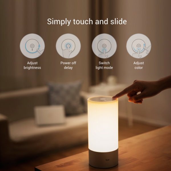 Xiaomi предлагает умный светильник Yeelight Bedside Lamp (3 фото)
