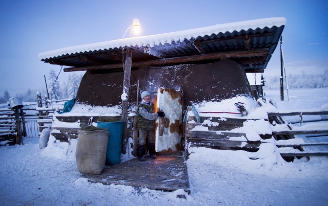 Самый холодный населенный пункт в мире (20 фото)