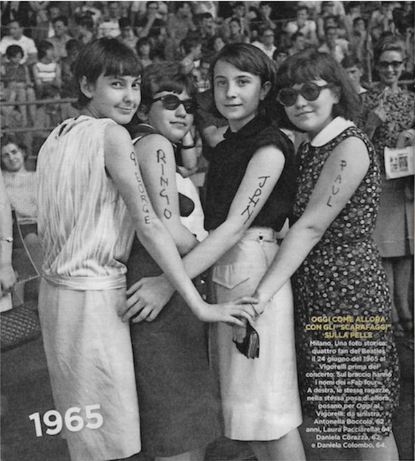 4 поклонницы The Beatles 50 лет спустя (2 фото)