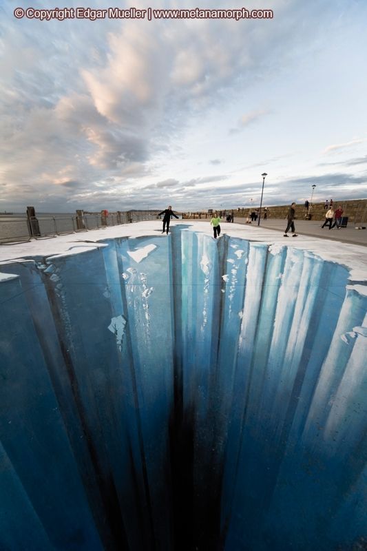 Оптическая иллюзия - Ледниковый период (16 фото)