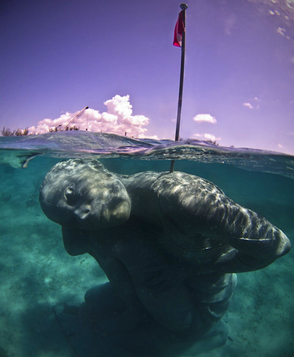 Ocean Atlas - грандиозная подводная скульптура от Jason deCaires Taylo (5 фото) Ocean Atlas - грандиозная подводная скульптура от Jason deCaires Taylo (5 фото)