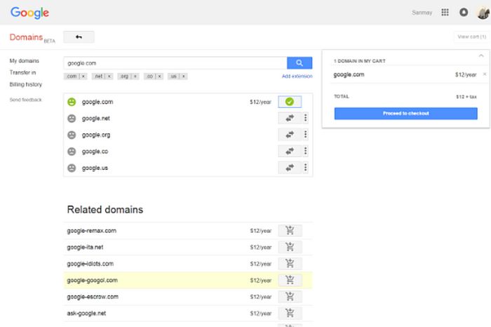 Парень случайно купил домен Google.com всего за 12 долларов (2 фото) Парень случайно купил домен Google.com всего за 12 долларов (2 фото)