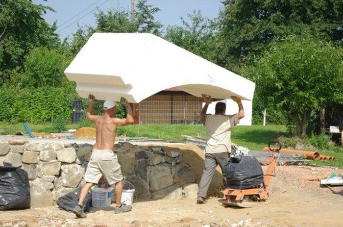 Как строят пенопластовые дома в Польше (27 фото) Как строят пенопластовые дома в Польше (27 фото)