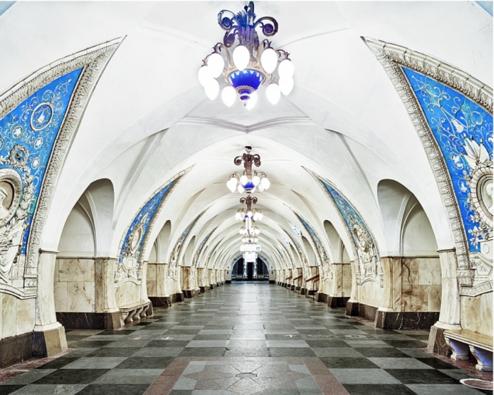 Красота российского метро на фото Дэвида Бурдени (8 фото) Красота российского метро на фото Дэвида Бурдени (8 фото)