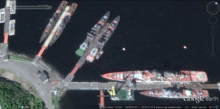 Военные объекты России на спутниковых снимках Google Earth (24 фото) Военные объекты России на спутниковых снимках Google Earth (24 фото)