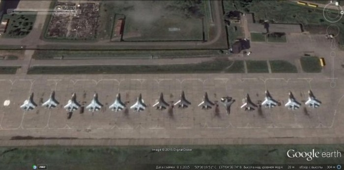 Военные объекты России на спутниковых снимках Google Earth (24 фото) Военные объекты России на спутниковых снимках Google Earth (24 фото)