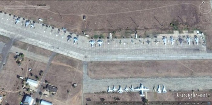 Военные объекты России на спутниковых снимках Google Earth (24 фото) Военные объекты России на спутниковых снимках Google Earth (24 фото)