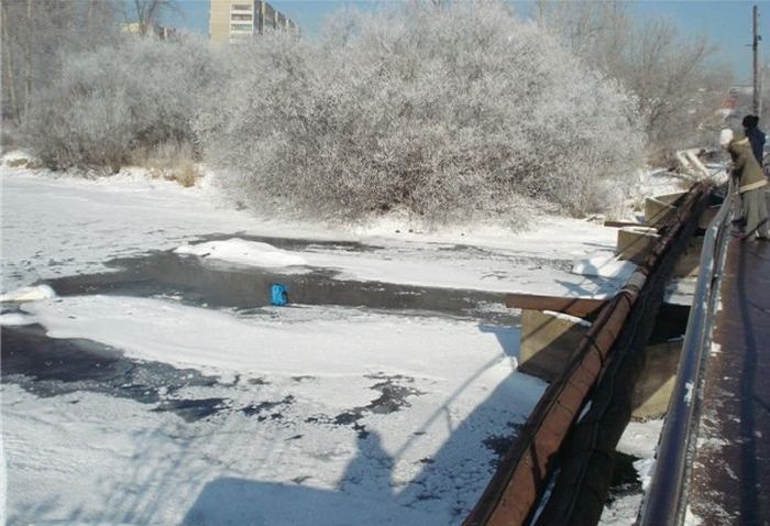 Две девушки спасли кота (8 фото) Две девушки спасли кота (8 фото)