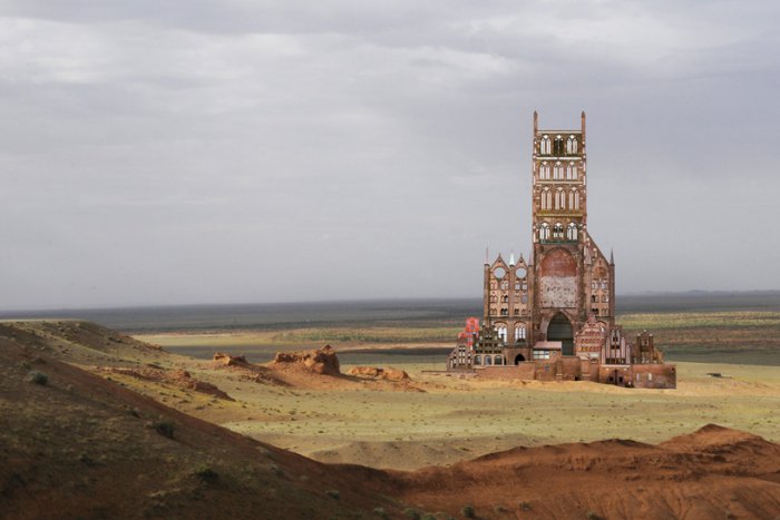 Гибридные пейзажи и сказочные жилища (9 фото) Гибридные пейзажи и сказочные жилища (9 фото)