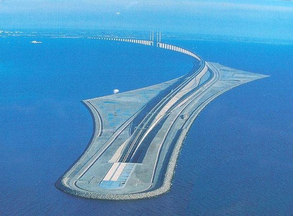 Эресуннский мост - уникальное сооружение (5 фото) Эресуннский мост - уникальное сооружение (5 фото)