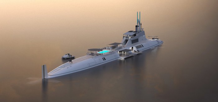 Яхта-субмарина Migaloo Private Submersible Yacht (18 фото) Яхта-субмарина Migaloo Private Submersible Yacht (18 фото)