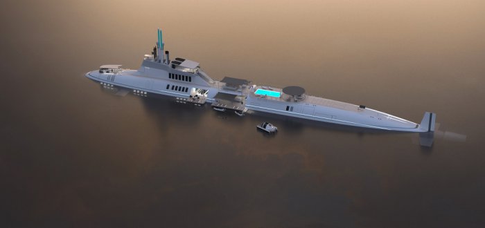 Яхта-субмарина Migaloo Private Submersible Yacht (18 фото) Яхта-субмарина Migaloo Private Submersible Yacht (18 фото)