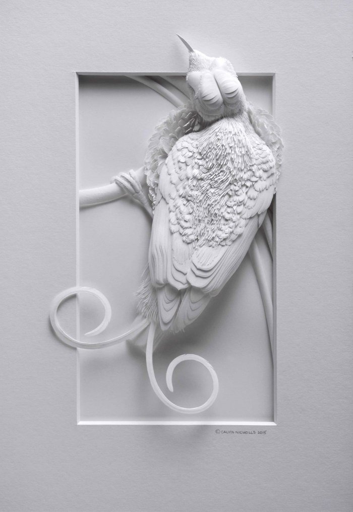Белоснежный paper-art Келвина Николлса (10 фото) Белоснежный paper-art Келвина Николлса (10 фото)
