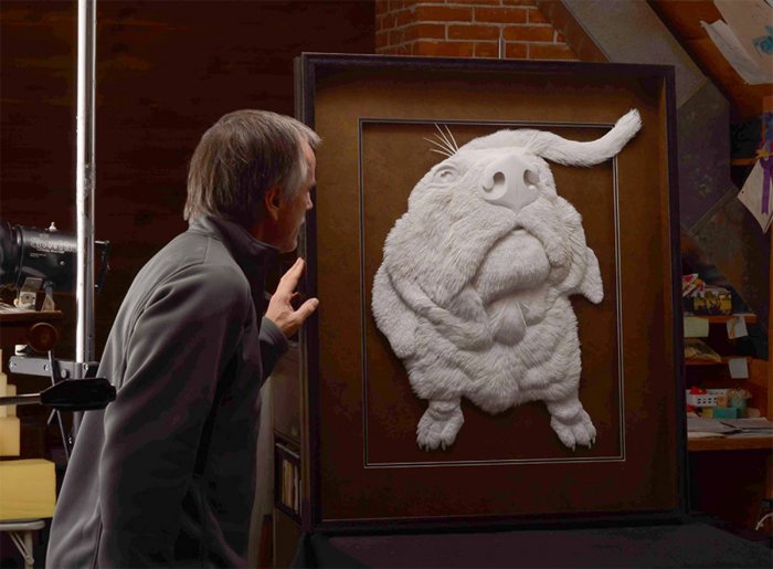 Белоснежный paper-art Келвина Николлса (10 фото) Белоснежный paper-art Келвина Николлса (10 фото)